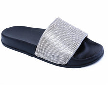 Load image into Gallery viewer, Diamond Bling Beach Slippers