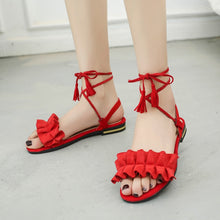 Load image into Gallery viewer, Women Gladiator Sandals Flat slippers