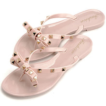 Load image into Gallery viewer, Diamond Bling Beach Slippers
